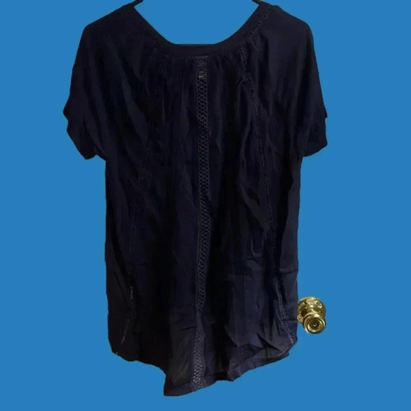 Petite Small Blue Top - Picture 3 of 7